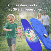 Tracker / Anti-Verlust Sohle für Kinder